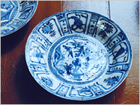 芙蓉手 中皿 中国明時代 後期17世紀前半
