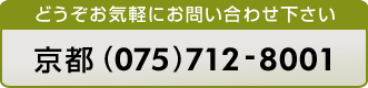 電話:京都(075)712-8001
